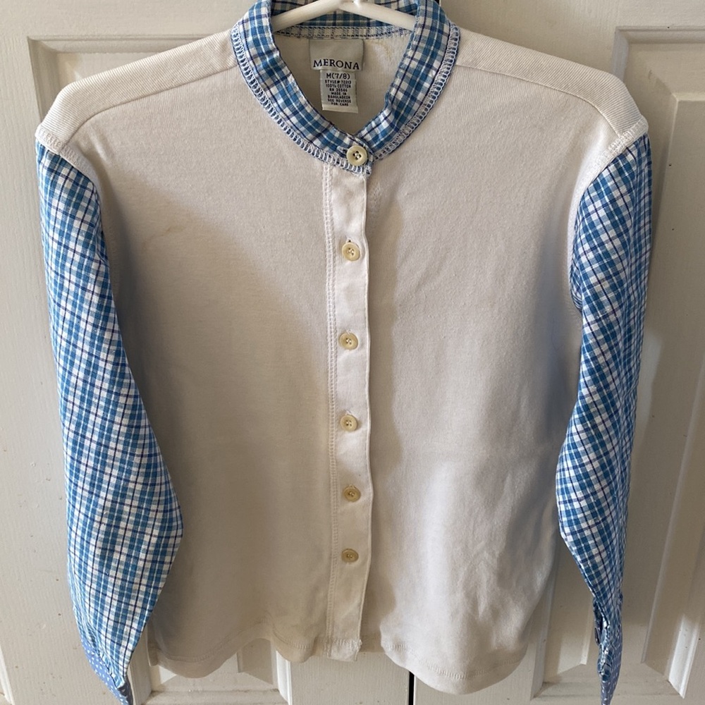 Henley Style Long Sleeve Shirt